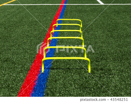 Six inch yellow mini hurdles 43548251