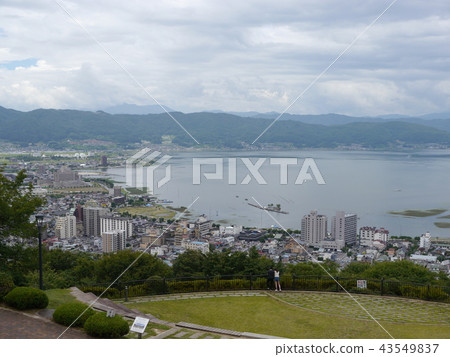 A view of Lake Suwa Tateishi Park (100 selected night scenes) A view of Lake Suwa Tateishi Park (100 selected night scenes) 43549837