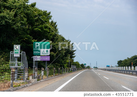 Toyama Prefecture Hokuriku Expressway Parking is coming soon 43551771