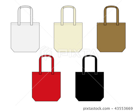 手提袋 環保袋 購物袋模板集 插圖素材 圖庫