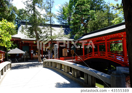 Ikushima Ajimajima Shrine是您的總公司和Okamibashi 43555389