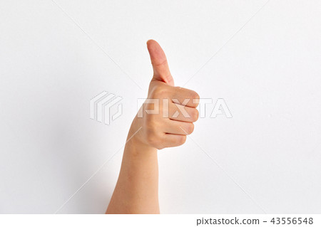 手指照片，剪刀搖滾，弓，第一，第二，第三， 43556548