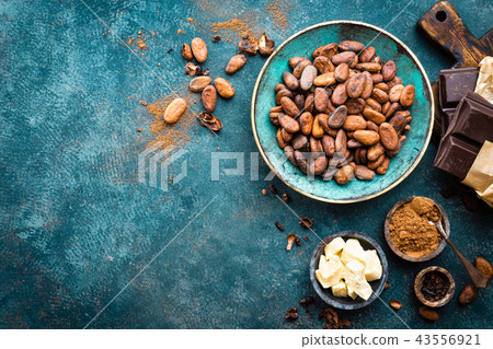 Cocoa. Cocoa beans Cocoa. Cocoa beans 43556921
