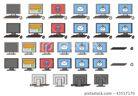 Desktop computer set 43557170