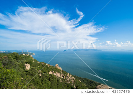 A view from the Seto Inland Sea Ojigatake (Okayama Prefecture) A view from the Seto Inland Sea Ojigatake (Okayama Prefecture) 43557476