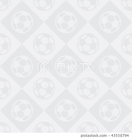 Soccer seamless pattern. Sport background Soccer seamless pattern. Sport background 43558794