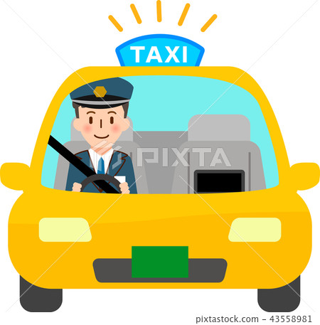 出租車司機持方向盤(前) 出租車司機持方向盤(前) 43558981