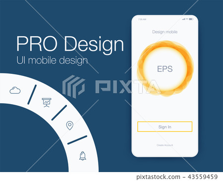 Vector Illustration of screens and web concept Vector Illustration of screens and web concept 43559459