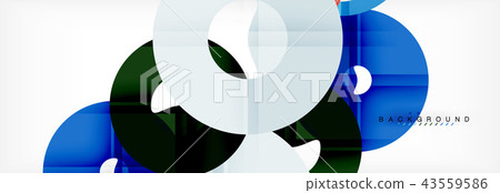 Geomtric modern backgrounds, rings abstract template Geomtric modern backgrounds, rings abstract template 43559586