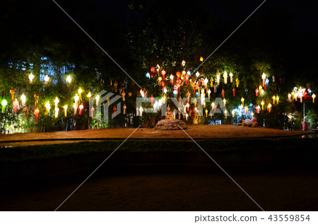 Lanna lanterns,Thai Style of Lanterns Lanna lanterns,Thai Style of Lanterns 43559854