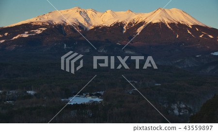 Ontakeyama照耀著Morgenroth 43559897