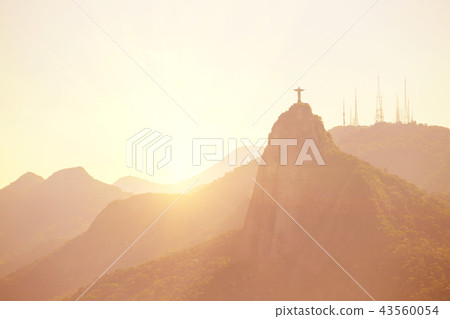 evening Rio hills abstract shot 43560054