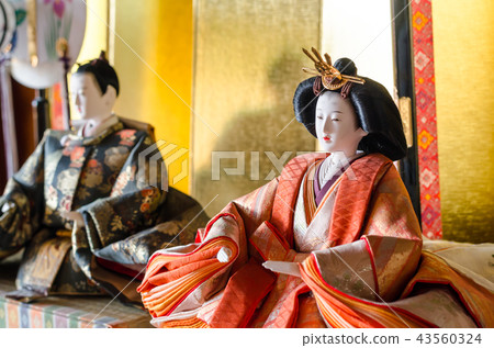 Japanese Doll,Hinamatsuri,Doll's Day or Girls' Day Japanese Doll,Hinamatsuri,Doll's Day or Girls' Day 43560324