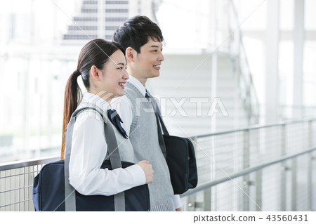 School after school high school student male female School after school high school student male female 43560431