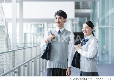 School after school high school student male female 43560475