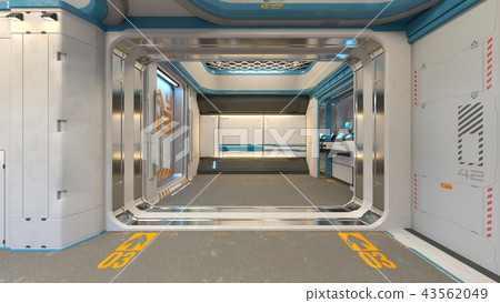 Building walkway Building walkway 43562049