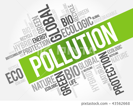 Pollution word cloud - Stock Illustration [43562668] - PIXTA