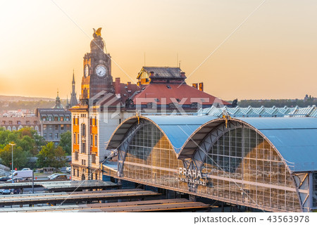 Prague Main Train Station, Hlavni nadrazi, Prague, Czech Republic. 43563978