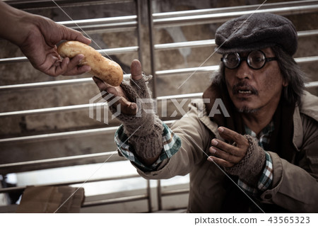 Dirty homeless in the city Dirty homeless in the city 43565323