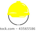 Yellow helmet icon 43565586