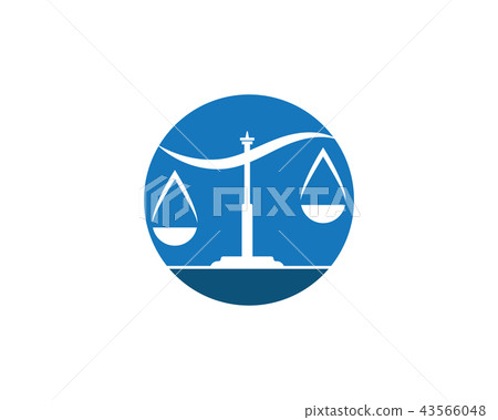 justice law Logo Template 43566048