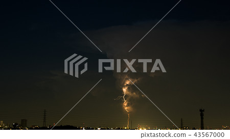 雷雲Kaminari遠雷夜雷電閃電05 雷雲Kaminari遠雷夜雷電閃電05 43567000