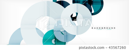 Modern geometrical abstract background 43567260