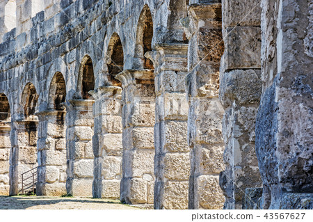 Detail photo of Pula Arena, Istria, Croatia 43567627