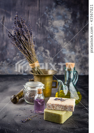 Lavender spa products Lavender spa products 43567821