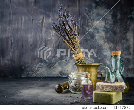 Lavender spa products Lavender spa products 43567822