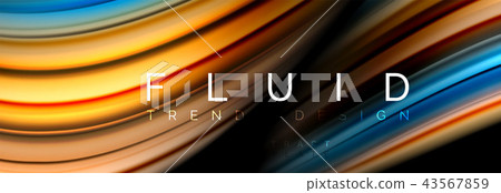 Fluid color motion concept 43567859