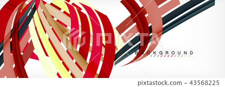 Minimal line design abstract background 43568225