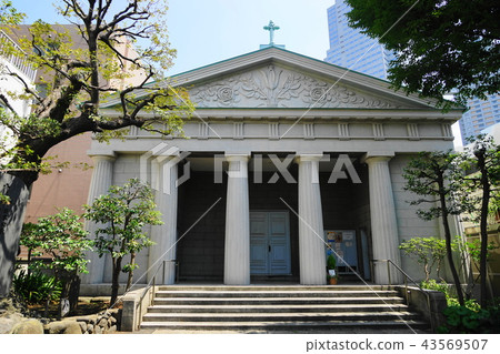 August Tsukiji 64 Greek-style Catholic Church Tsukiji Church 43569507