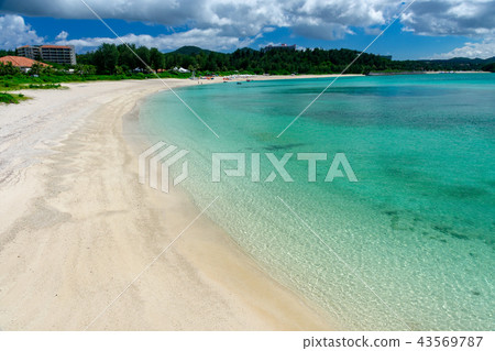 Ocean of the Busena Ocean Park in Okinawa Ocean of the Busena Ocean Park in Okinawa 43569787