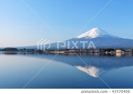 Upside-down Fuji 43570408