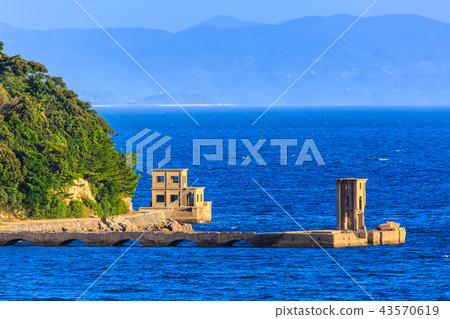 魚雷試驗場遺址的黃昏[長崎縣Higashisonogi Korigunadamachi] 43570619