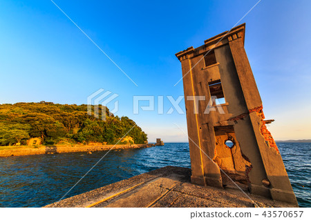 魚雷試驗場遺址的黃昏[長崎縣Higashisonogi Korigunadamachi] 43570657