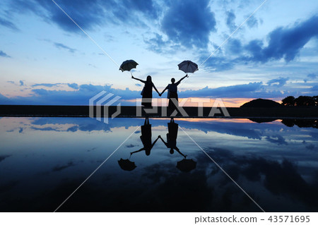 母親天空海灘1255鏡子 母親天空海灘1255鏡子 43571695