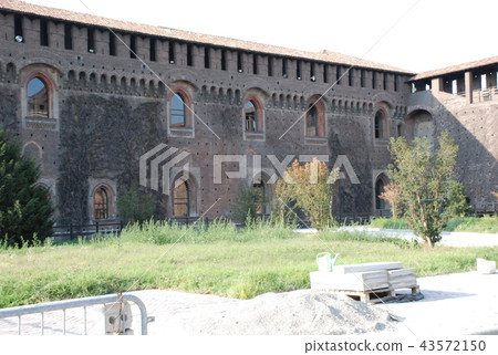 Sforza Castle in Milan, Italy Sforza Castle in Milan, Italy 43572150