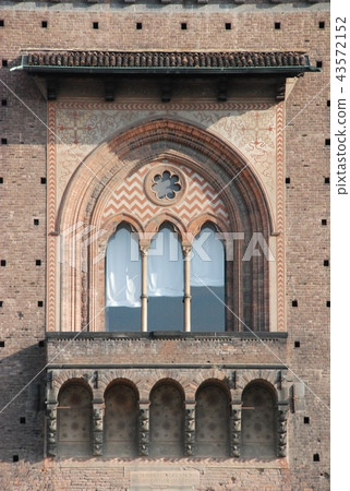 Sforza Castle in Milan, Italy Sforza Castle in Milan, Italy 43572152