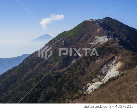 Mt. Kannon and Mt. Fuji Mt. Kannon and Mt. Fuji 43572233