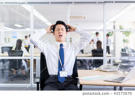 Anxious manager 43573070