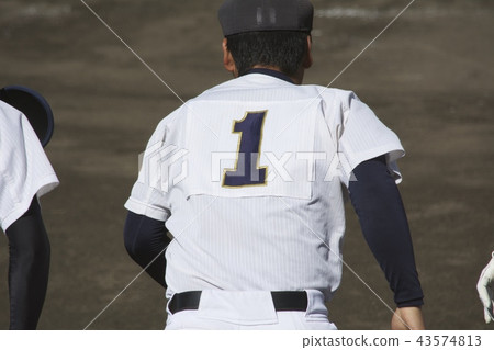 High school baseball pitcher 43574813