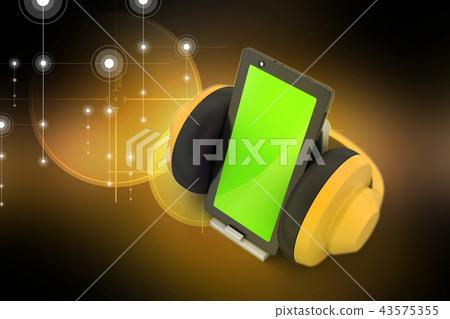 cell phone with headphones cell phone with headphones 43575355