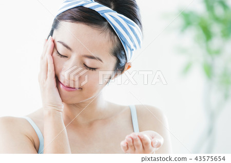 洗臉清潔美容女人護膚美容 43575654
