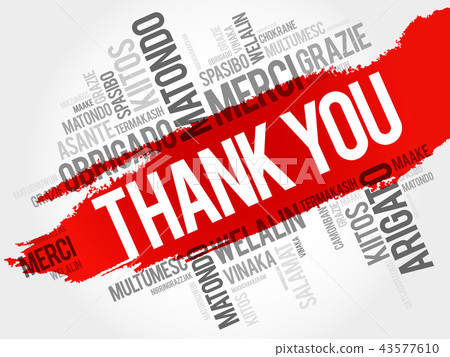 Thank You Word Cloud background Thank You Word Cloud background 43577610