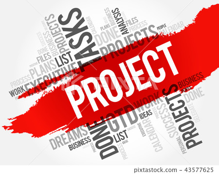 PROJECT word cloud collage 43577625