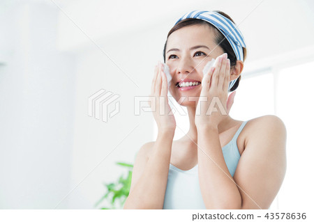 Face wash cleansing beauty woman skin care beauty Face wash cleansing beauty woman skin care beauty 43578636