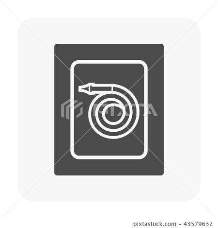 fire hose icon fire hose icon 43579632