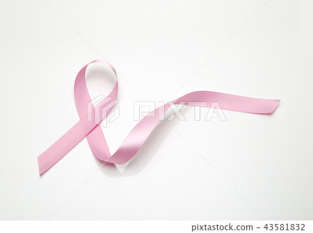 Pink breast cancer ribbon Pink breast cancer ribbon 43581832